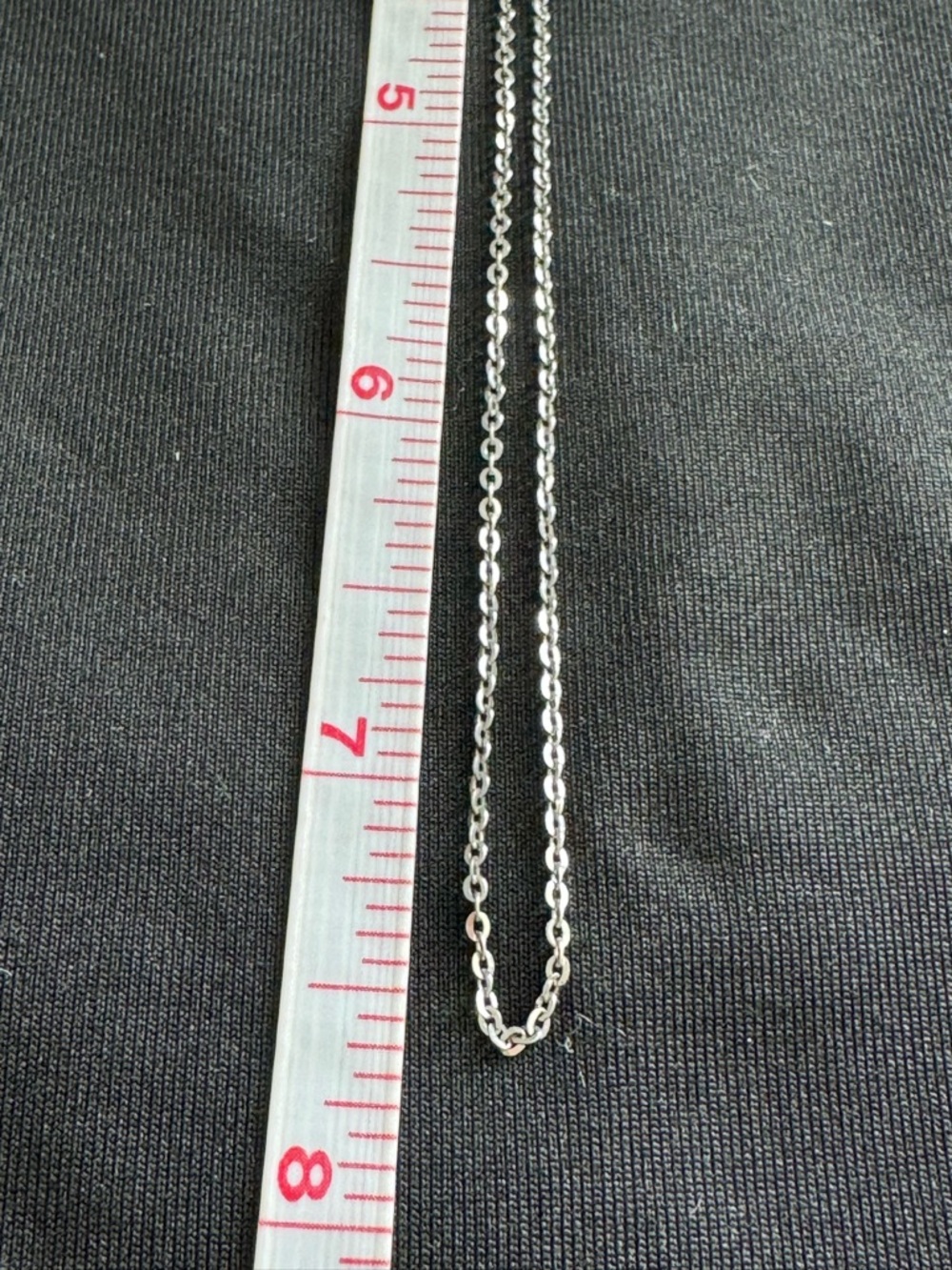 Classic 925 Silver Adjustable Chain - 15-17” - Picture 3 of 5